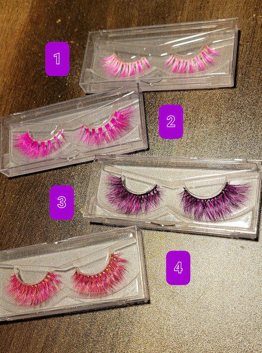 25mm Pink Love mink lashes