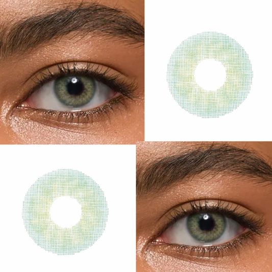 Jade contact lenses